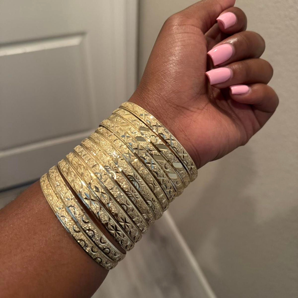 GOLD BANGLES 1